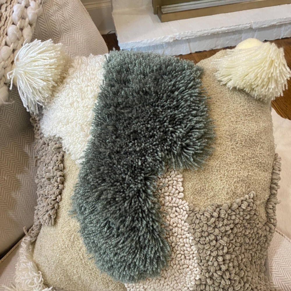 Anthropologie Textured Accent Pillow Cover - Picture 11 of 12
